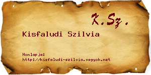 Kisfaludi Szilvia névjegykártya